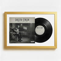 SCHALLPLATTEN RAHMEN 40/60 für Cover & Vinyl - Goldfarben, Holz (60/40cm) - K-Möbel