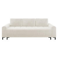 SCHLAFSOFA Aris - Creme/Schwarz, Holz/Textil (238/92/95cm) - MIRJAN24