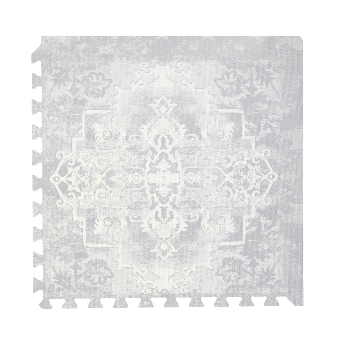 SPIELMATTE Parisa Pearl Blue blau 120x180 - Blau, Kunststoff (120/180cm)