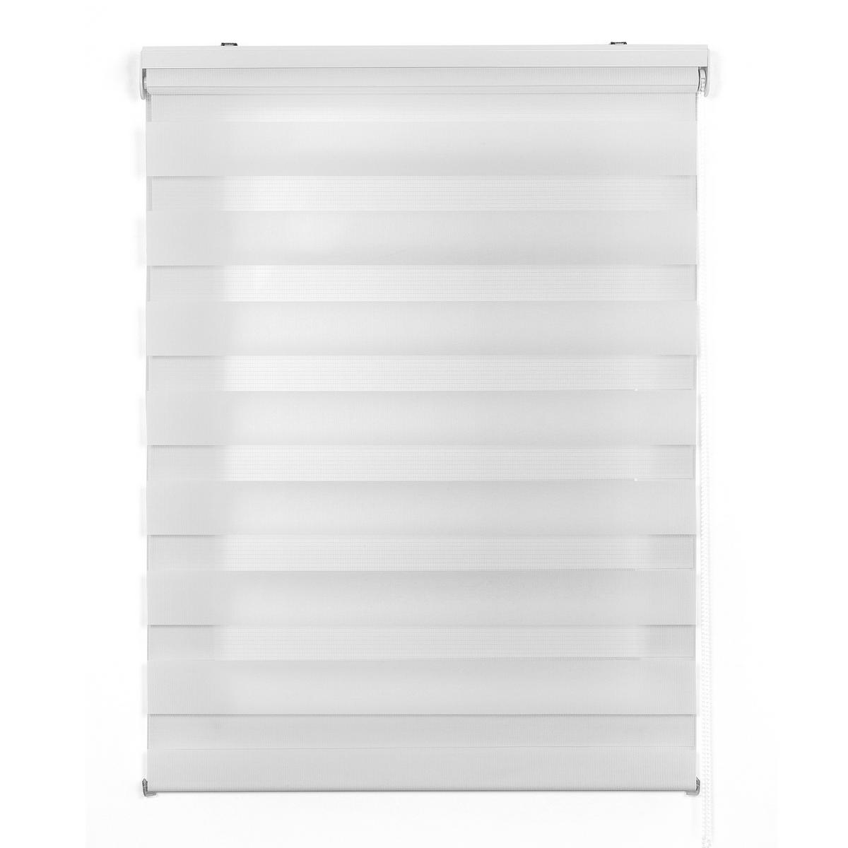 DOPPELROLLO Weiß 180X250 - Weiß, Kunststoff (180/250cm) - STORESDECO