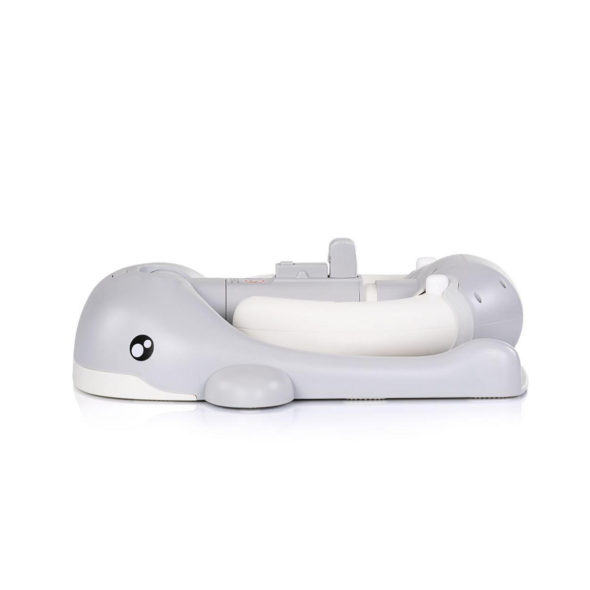 BABYDUSCHHILFE Wal grau faltbar höhenverstellbar Duschhalter - Grau, Kunststoff (45/57cm) - Chipolino