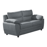 SOFA 2-Sitzer - Stoff - Anthrazit - MANOA - Anthrazit, Textil (82/88/163cm) - Vente-Unique