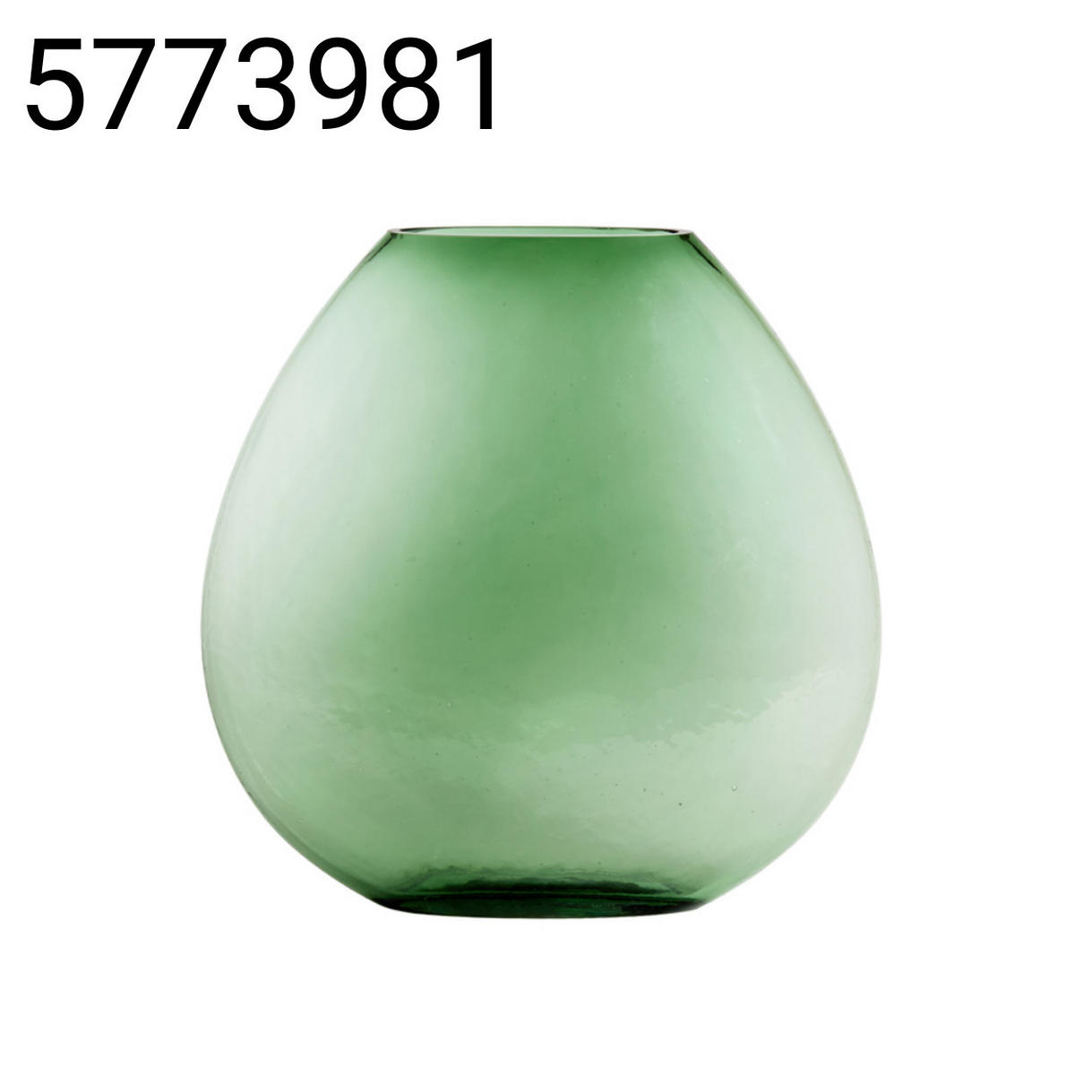 VASE Santino - Grün - 43/16/43 cm - Grün, Glas (43cm) - Light & Living