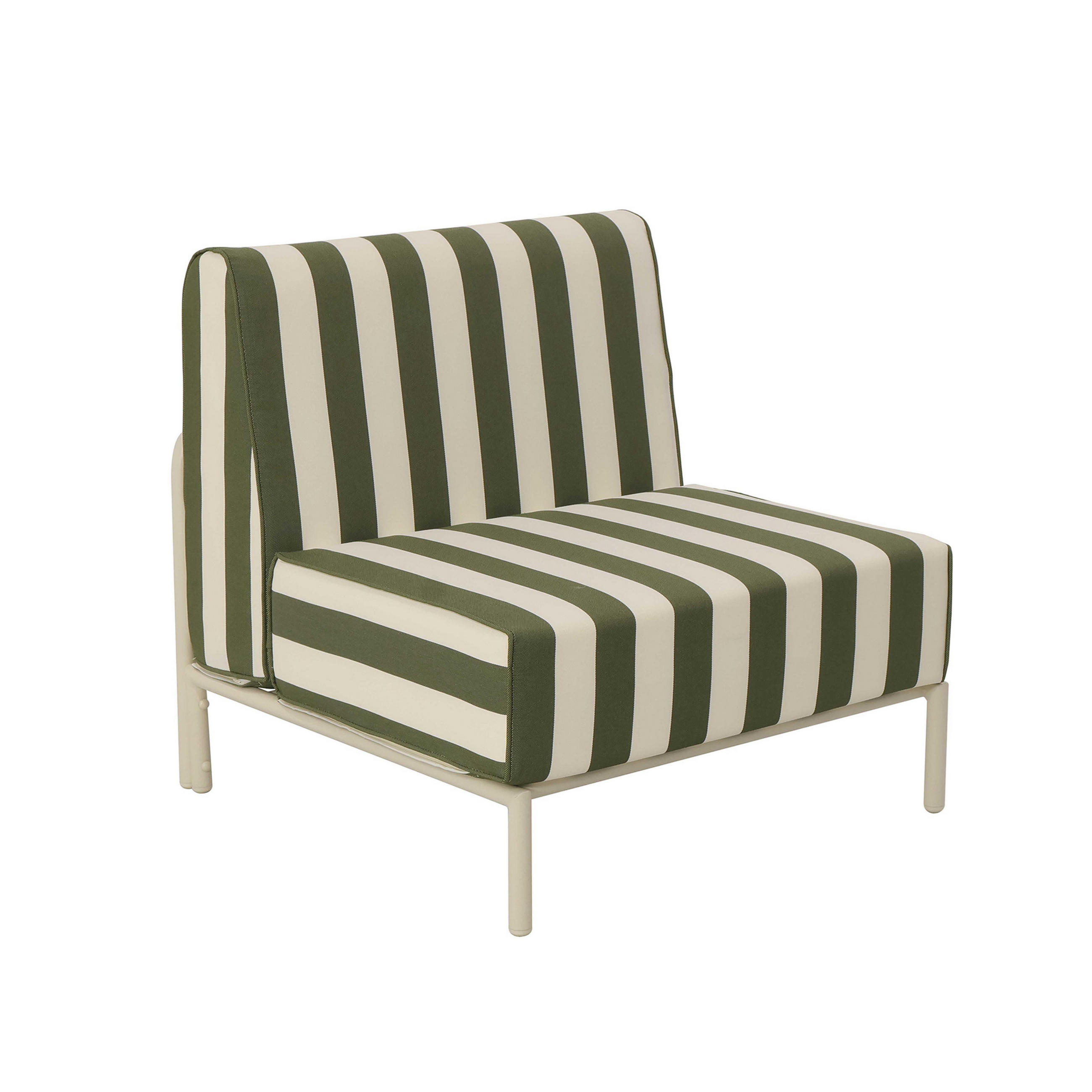 SESSEL, Kakigrün - Grün, Textil (80/78/72cm) - Oviala
