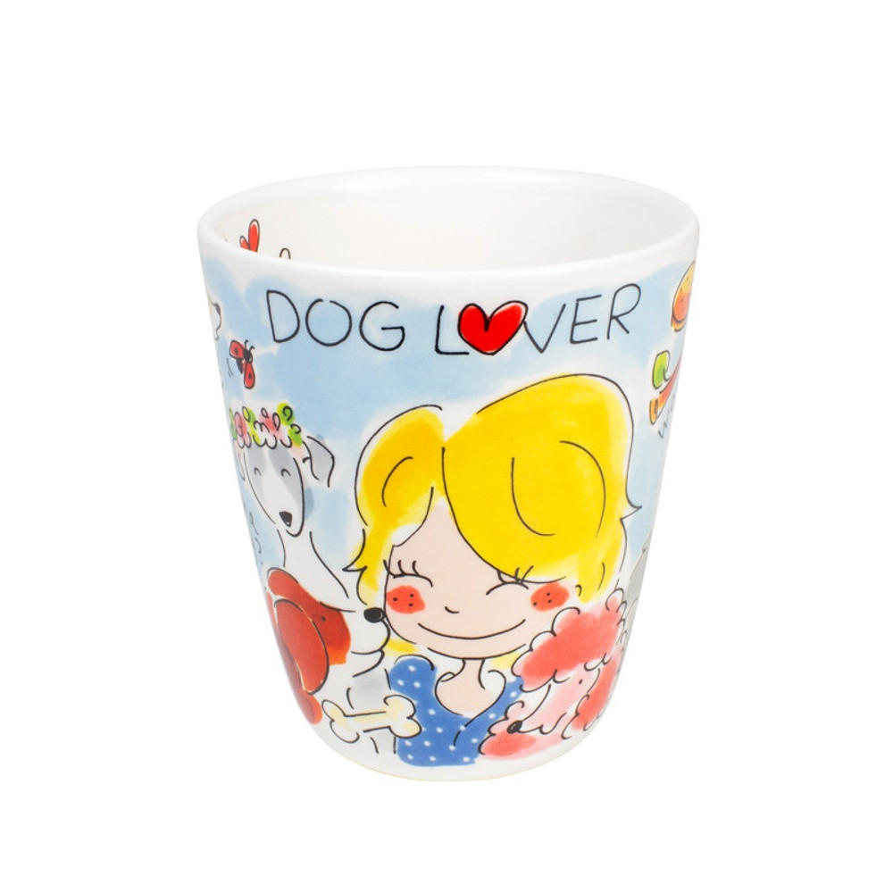 BECHER Hundeliebhaber in Bunt - 350 ml - Multicolor, Keramik (0.35L) - Blond Amsterdam