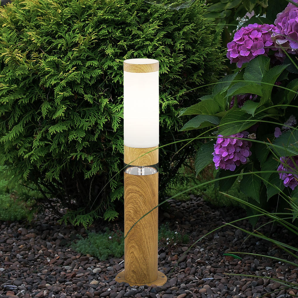 Thumbnail - Led, Braun, Metall, Zylindrisch, F, 11.7x50x11.7 cm, Lampen & Leuchten, Außenbeleuchtung, Außenleuchten