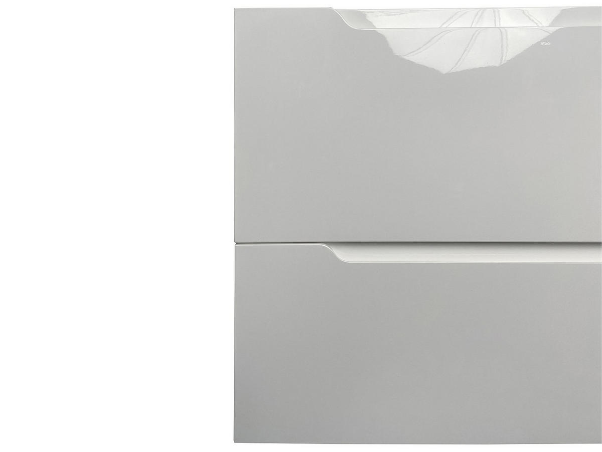 WASCHBECKENUNTERSCHRANK hängend - 80 cm - Weiß - STEFANIE - Weiß, Holz (80/57/46cm) - Vente-Unique