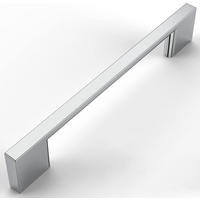 MÖBELGRIFF Silber 2er-Set 128 mm Zinklegierung - Silberfarben, Metall (0.8/2.7/15.9cm)
