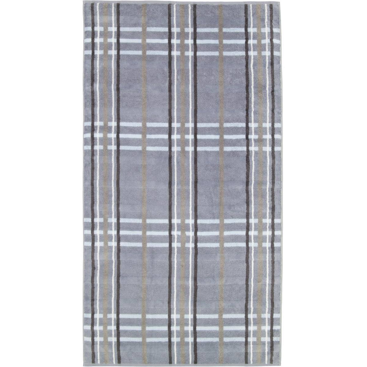 DUSCHTUCH NOBLESSE CHECK 1089 NORDIC BLUE - 11 - Blau, Textil (80/150cm) - Cawoe