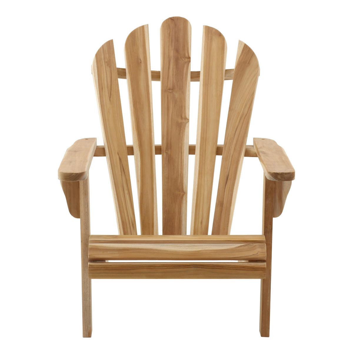 GARTENSESSEL Teaka Adirondack-Stuhl,Teakholz - Naturfarben, Holz (57/104/73cm) - TPFGarden