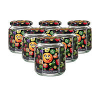 VORRATSGLÄSER Smile transparent 580 ml 6er Set - Transparent, Glas (9.5/11/9.5cm) - Ritzenhoff Breker