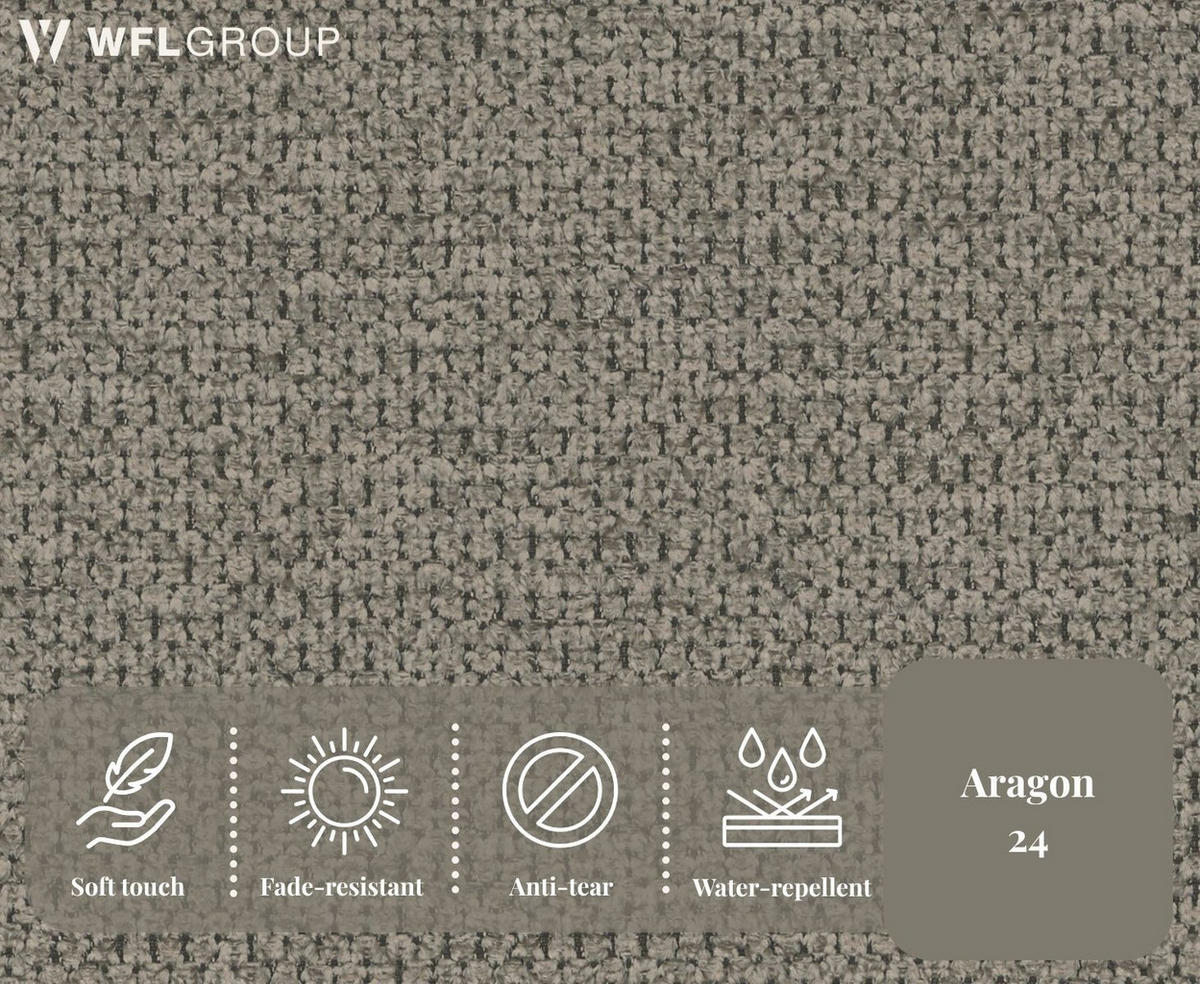 BOXBETT Calio Rise mit Bettkasten, Taupe Chenille 120x200 cm – inkl. H4 Taschenfederkern Matratze & Foam Topper - Taupe/Beige, Holz/Holzwerkstoff (120/200cm) - WFL GROUP