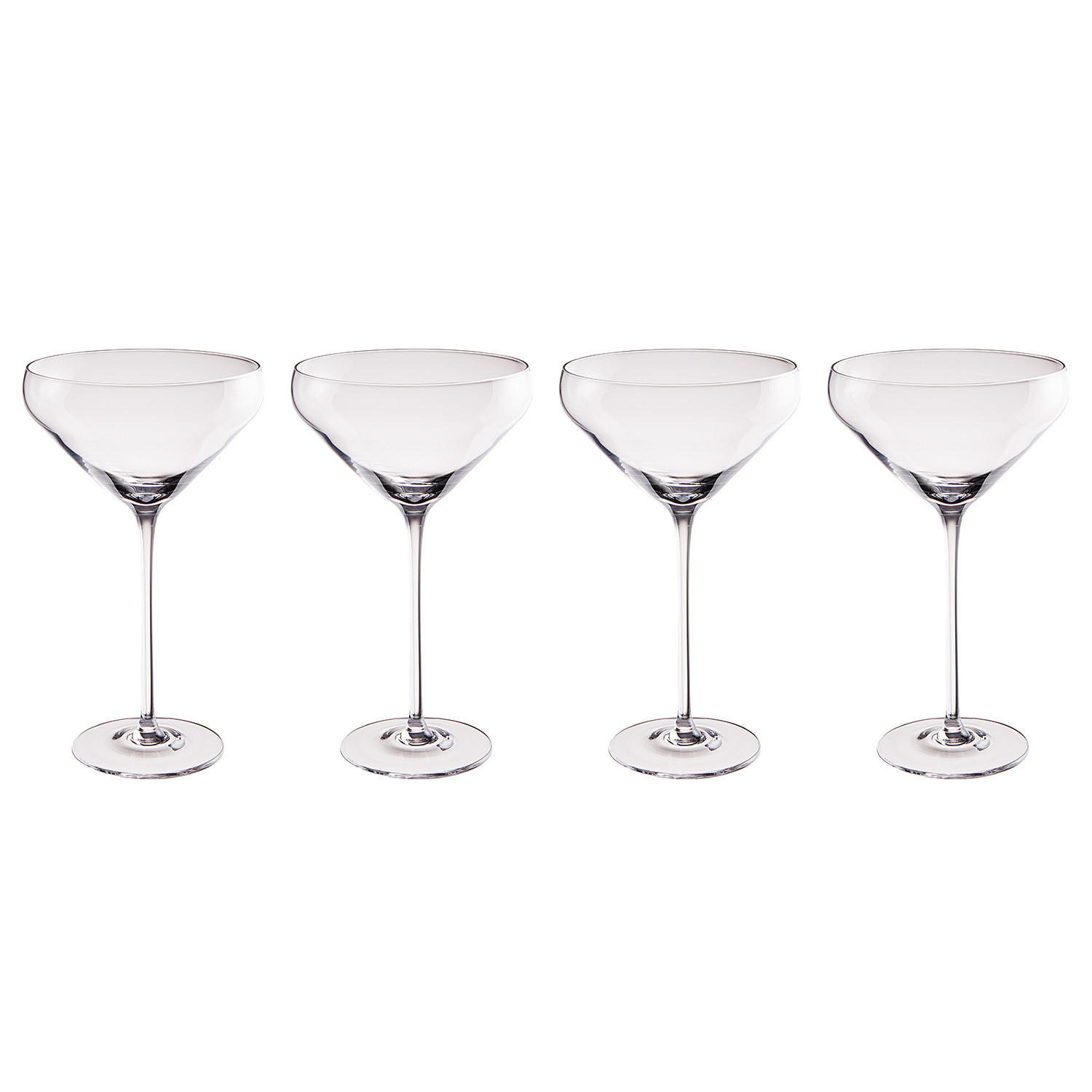COCKTAILGLAS (4er Set) Classy Hour - Transparent, Glas (0.26L) - BUTLERS