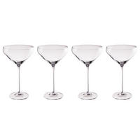 COCKTAILGLAS (4er Set) Classy Hour - Transparent, Glas (0.26L) - BUTLERS