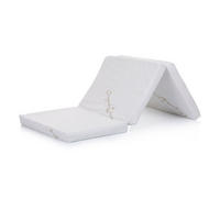 BABYMATRATZE Klappmatratze 120 x 60 x 6 cm Baumwolle, hypoallergen - Weiß, Naturmaterialien - Chipolino