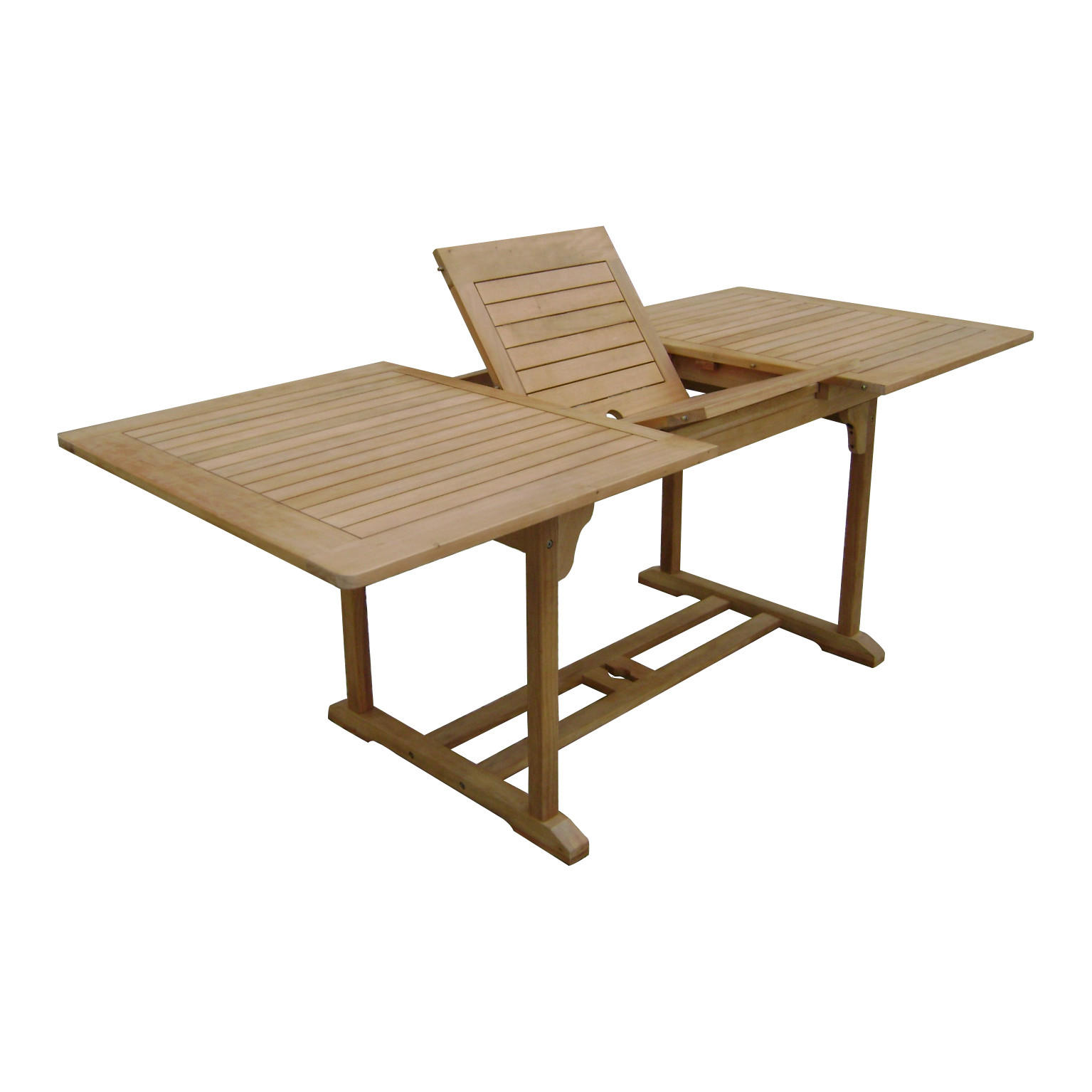GARTENTISCH Dundee mit Auszug - Braun, Holz (150/90/74cm) - Sedex