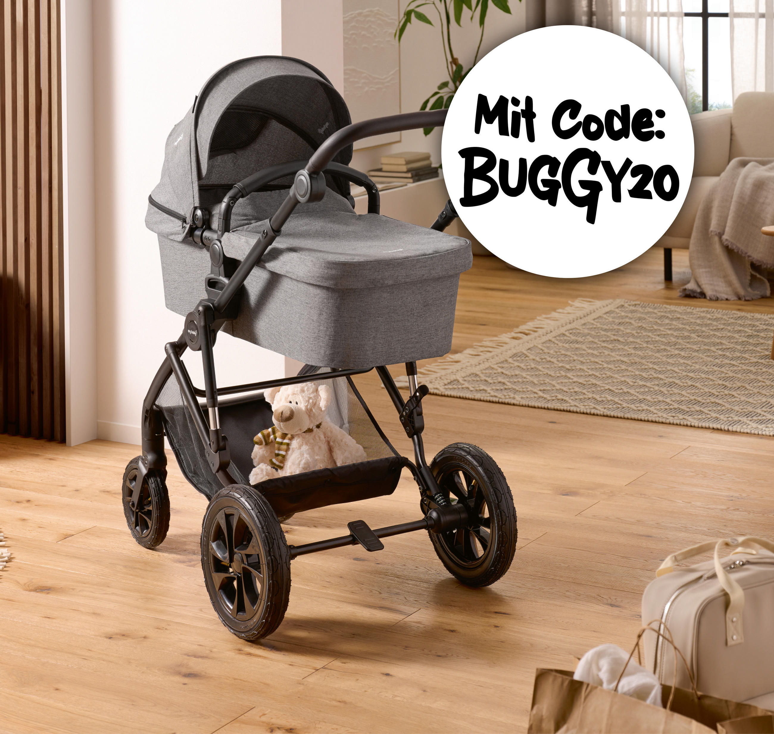 Mit Code: BUGGY20