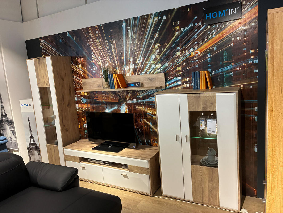 DNEVNI REGAL ALBANY+KLUBSKA MIZA - Hom`in
