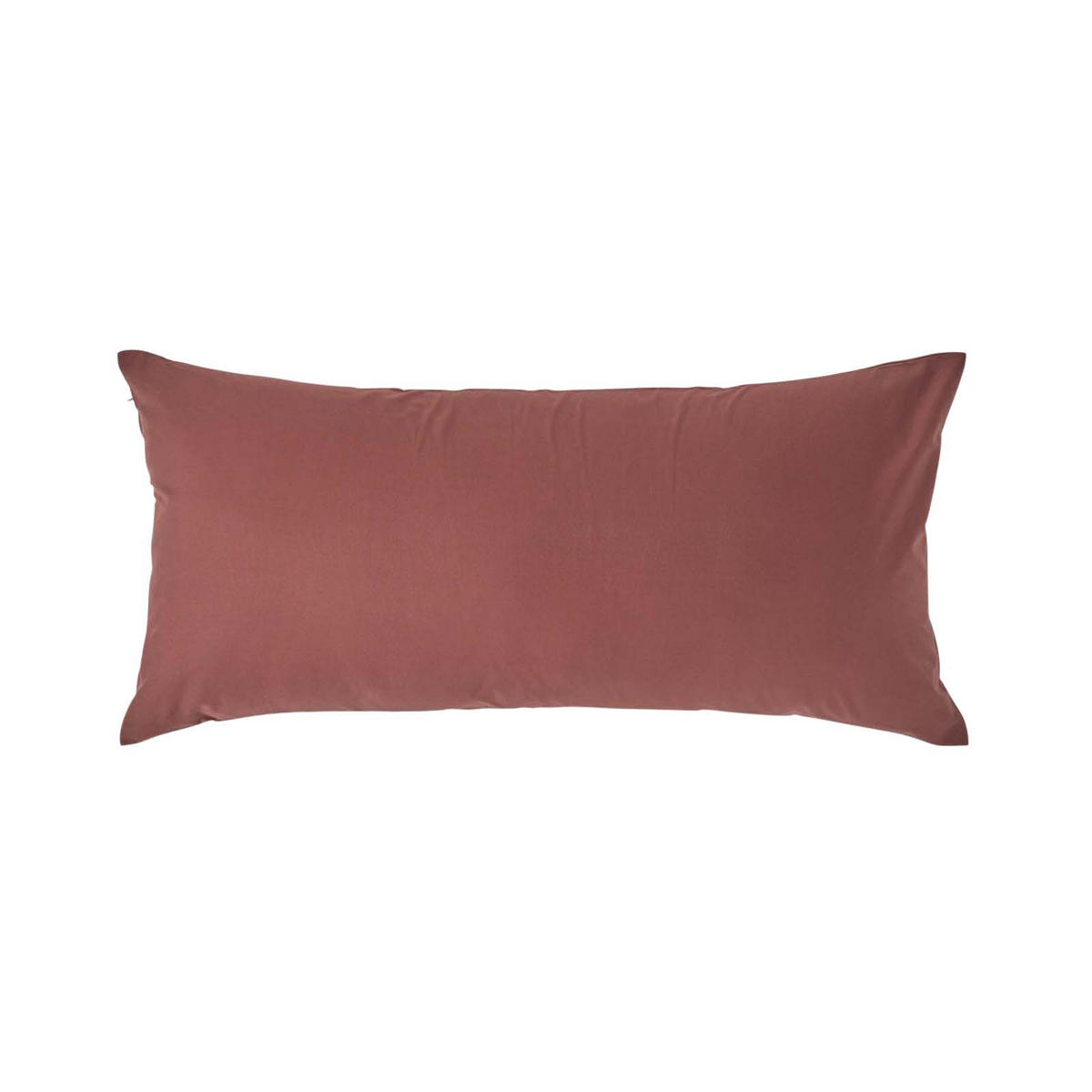KISSENBEZUG Perkal, Ägyptische Baumwolle, Fadendichte 200 - Braun, Textil (40/80cm) - Homescapes