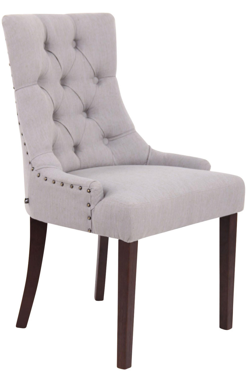 furnicato Esszimmerstuhl Grau 55x92x58 cm
