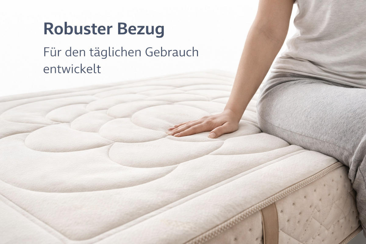 MATRATZE 90x190 Dream Repair - Weiß, Textil (90/190cm) - Simpur