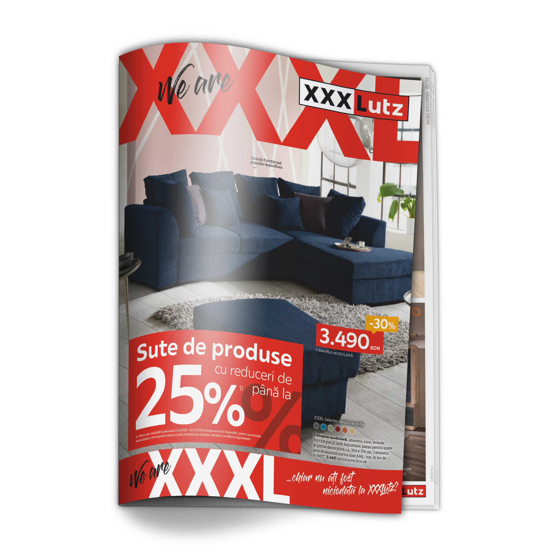 coperta pliant octombrie