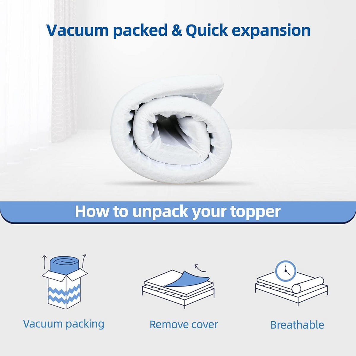 MATRATZE 140x200 cm 6 cm Komfortschaum Weiß - Weiß, Textil (140/200cm) - Rattrix