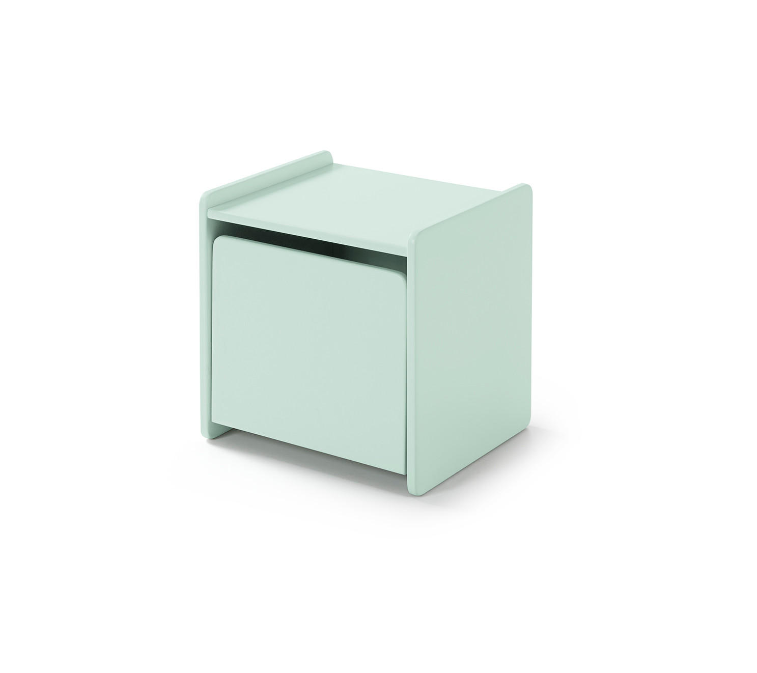 NACHTTISCH KIDDY Grün 40x36x41 cm - Grün, Holzwerkstoff (40/41/36cm) - FURNLUX