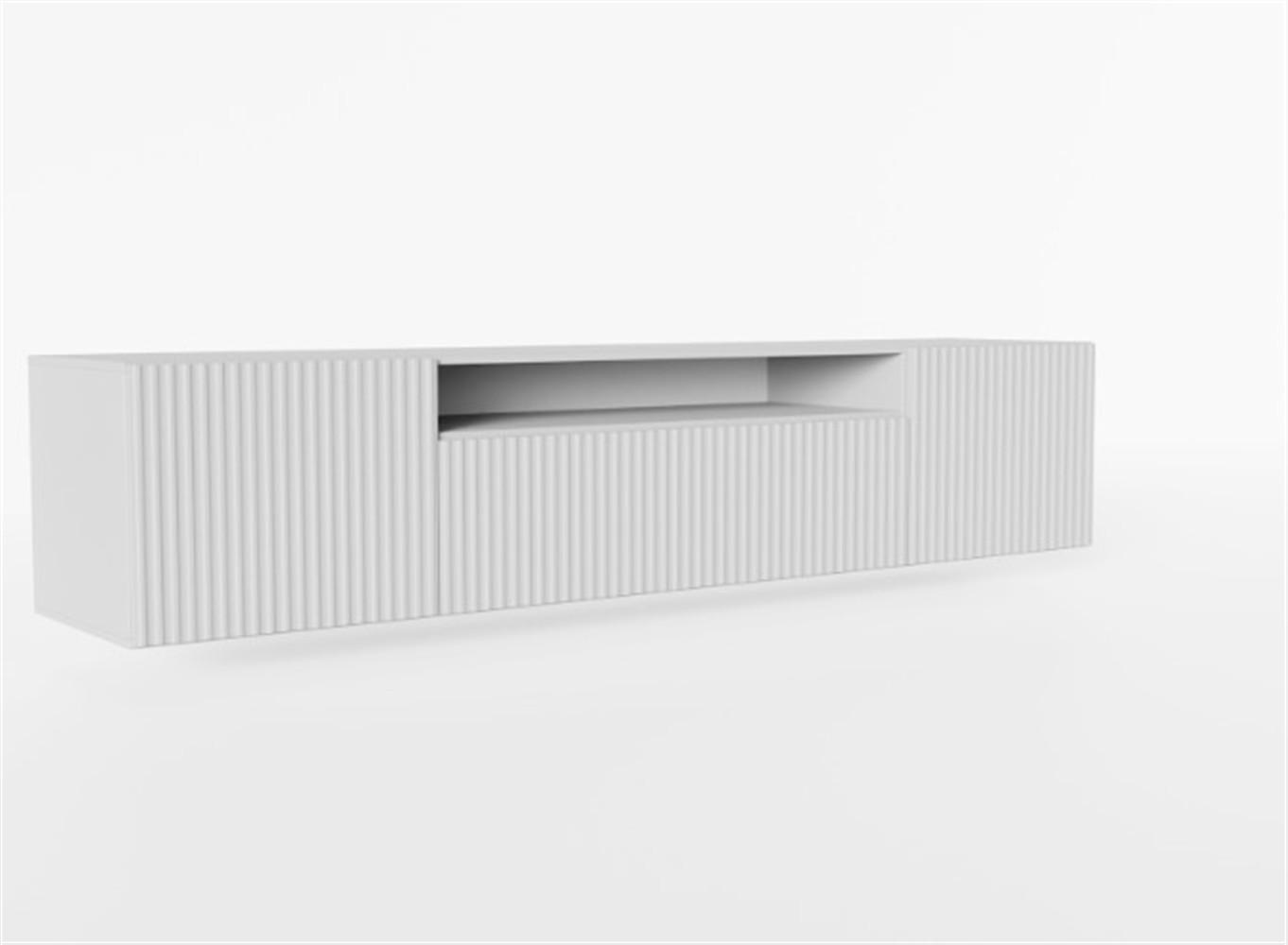 Masseno Lowboard Weiß 200x41x40 cm