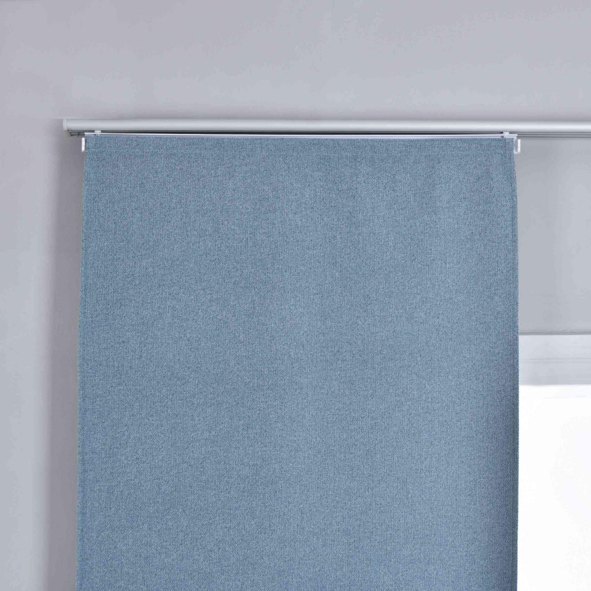 VORHANG MÜNCHEN DARK HxB 245x60 cm Blau - Blau, Textil (60/245/245cm) - Gardinenbox