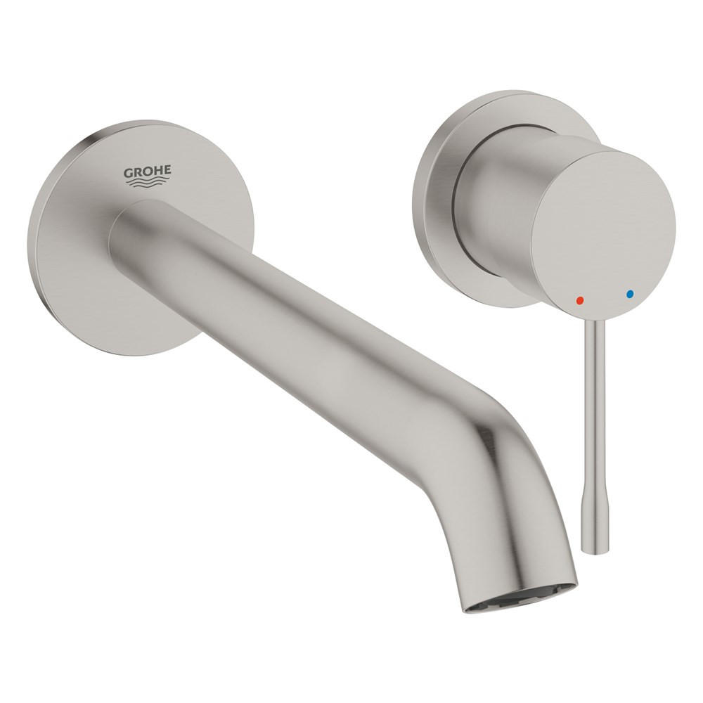 WASCHTISCHARMATUREN Silber 23/17.5/6.5 cm 19967DC1 - Silberfarben, Metall (17.5/6.5/23cm) - Grohe