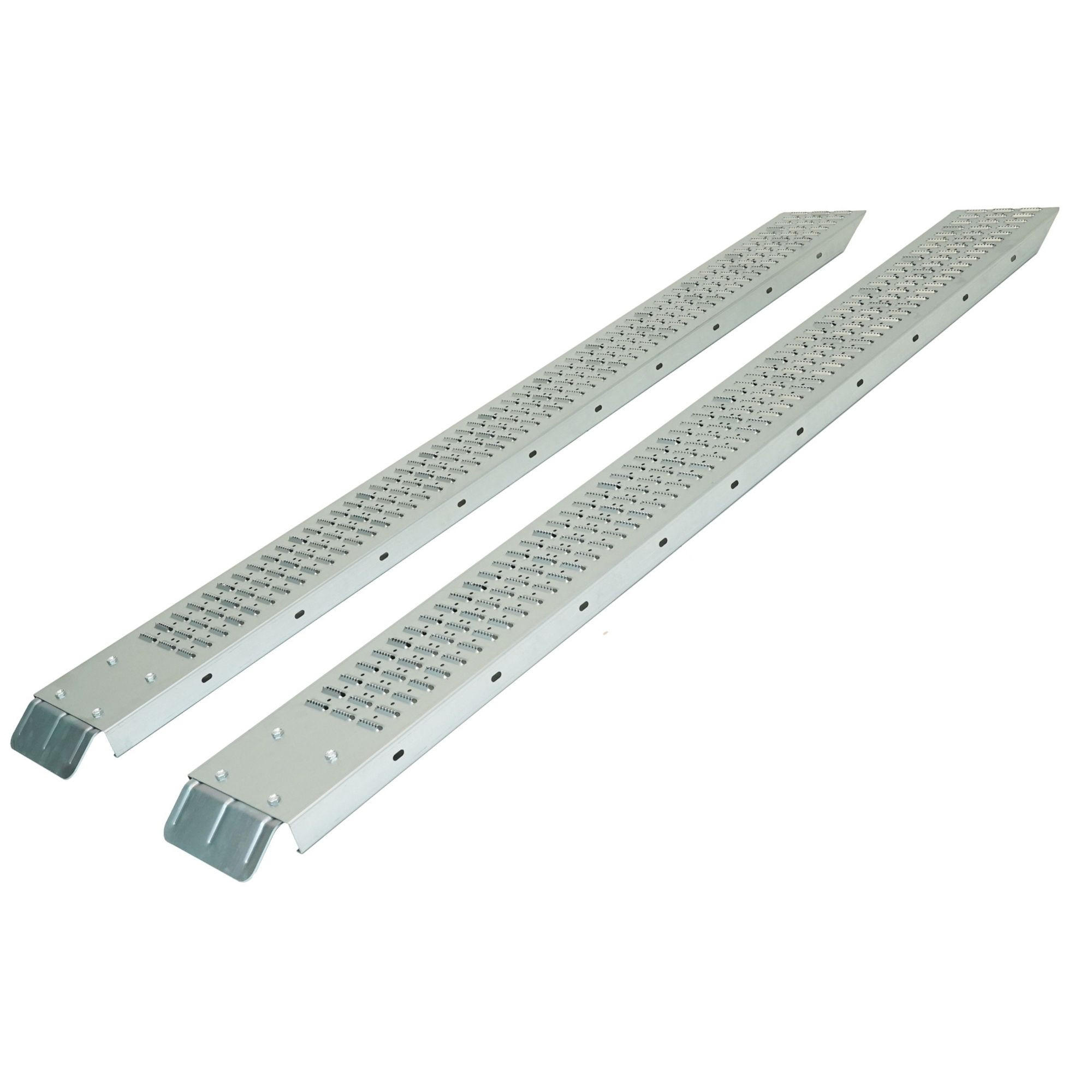 Proregal Auffahrrampe Silber 185x4.5x22.5 cm