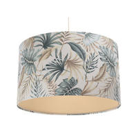 HÄNGELEUCHTE Beige 50/30 cm - Beige, Kunststoff (50/0.6/30cm) - ONZENO