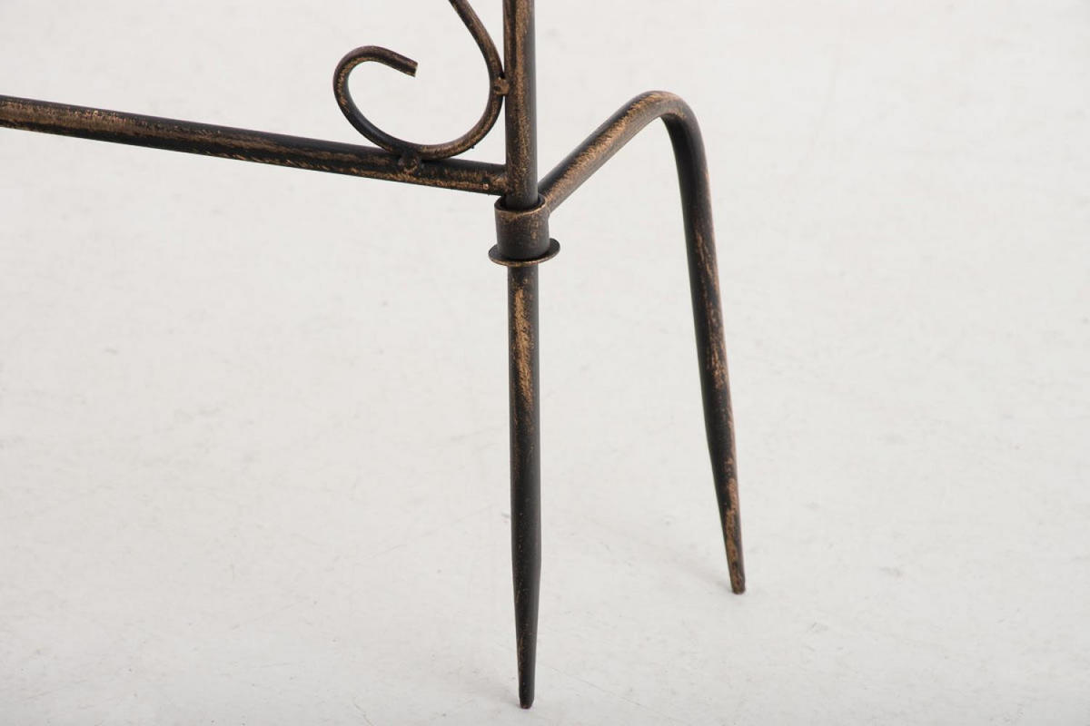 RANKGITTER Metall bronze - Bronzefarben, Metall (35/122/1cm) - CLP