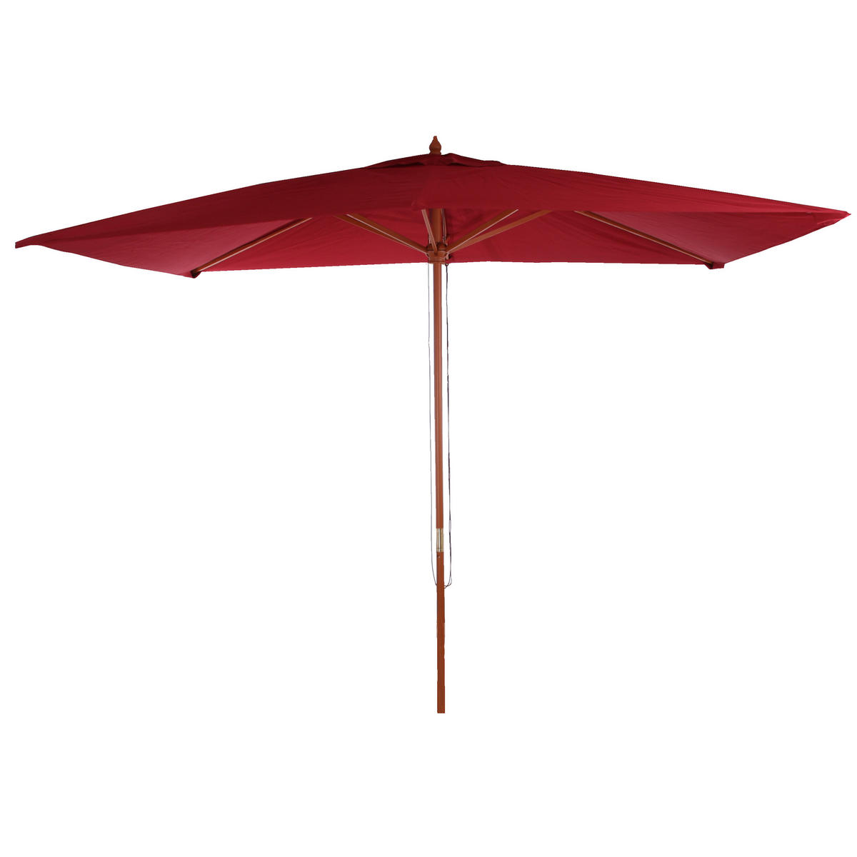 ERSATZ-BEZUG FÜR SCHIRM I Bordeaux - Bordeaux, Textil (290/190cm) - MCW