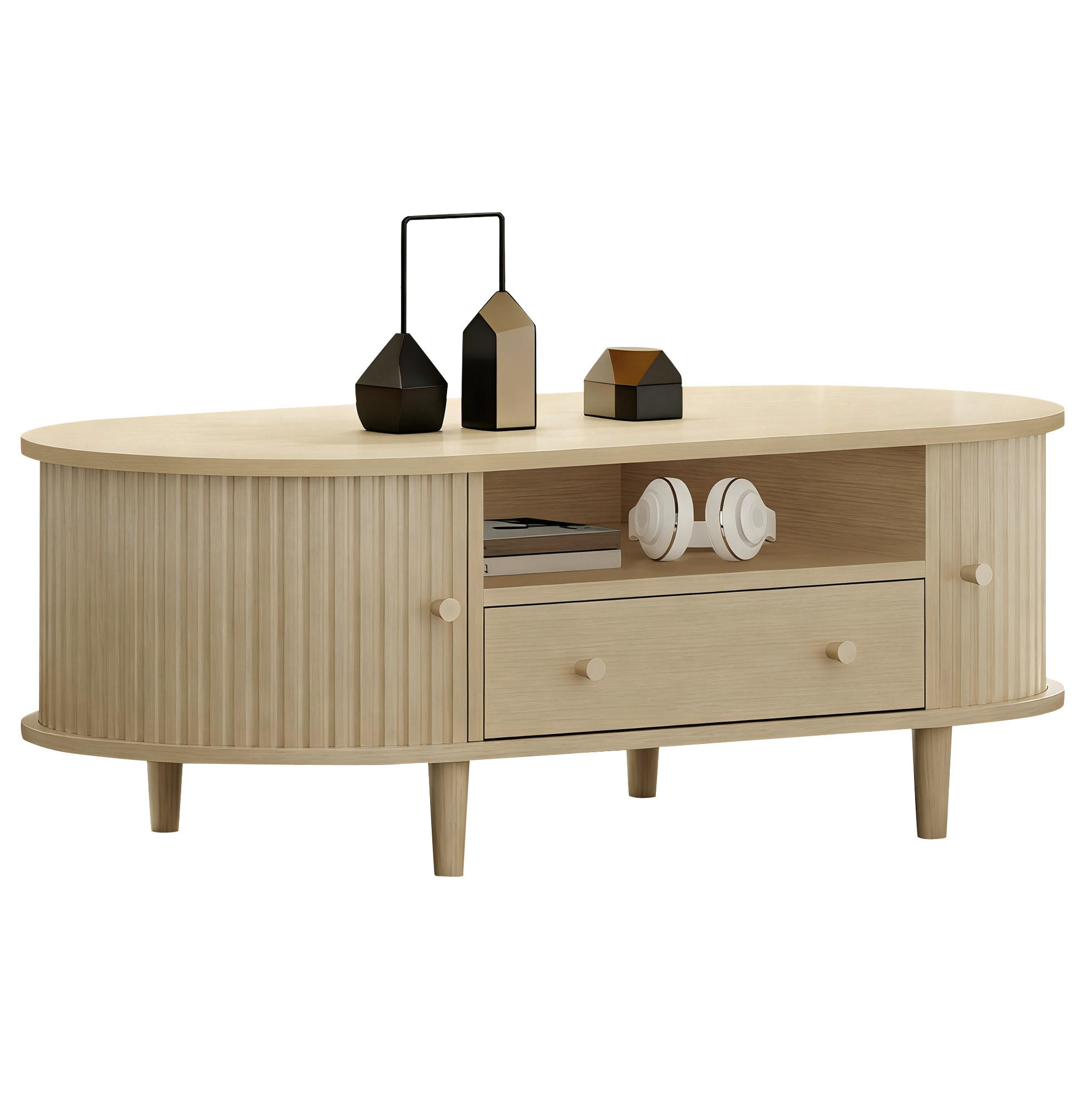 Ivmeu Couchtisch Eiche 50x36x100 cm