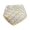 BODENKISSEN-BEZUG mit Rautenmuster gelb - Gelb, Textil (53/53/20cm) - Vercart