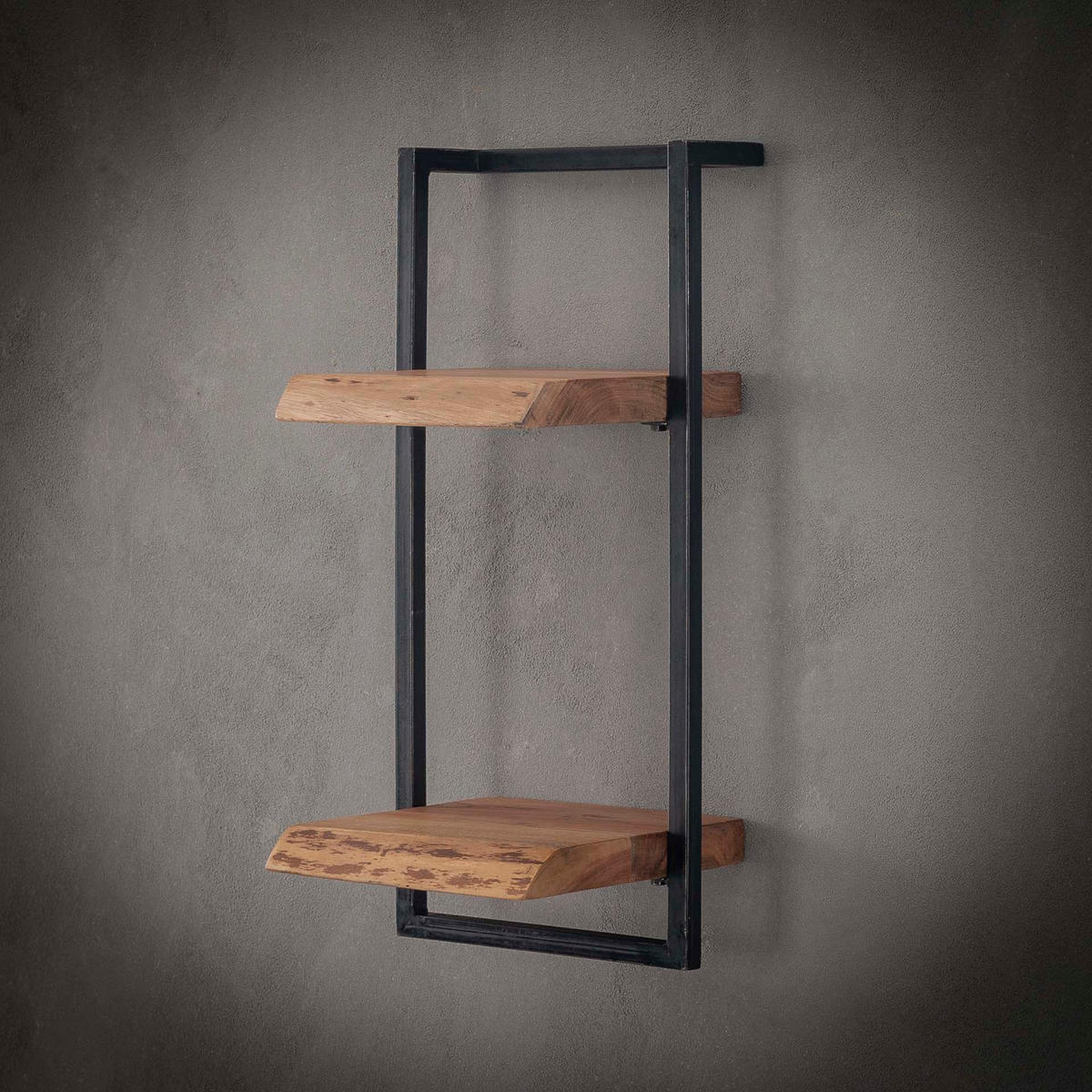 WANDREGAL Edge Braun 30/25/65 cm - Braun, Holz (25/65/30cm) - Hoyz Collection