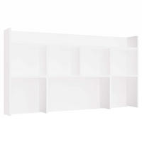 RAFT pentru masă de birou Alb 128/70/18 - alb, compozit lemnos (128/70/18cm) - RAUMHIRSCH FURNITURE