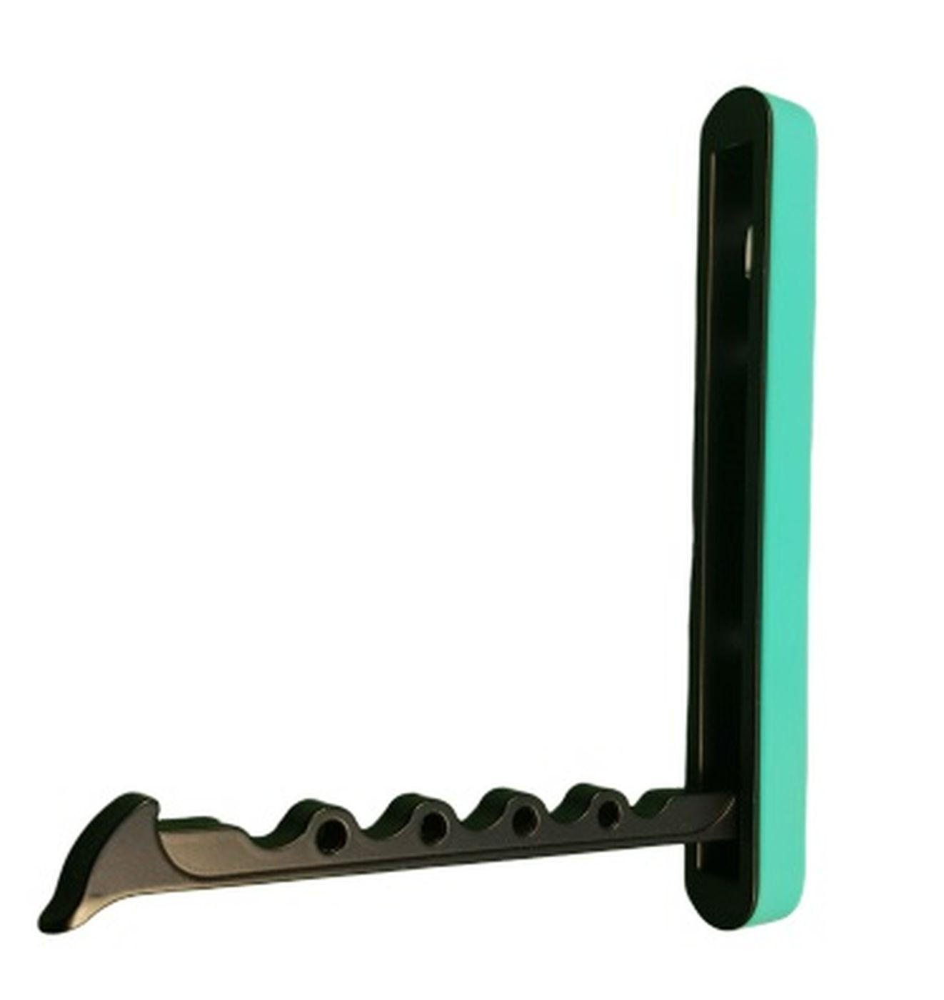 GARDEROBENHAKEN klappbar Wandhaken Klapphaken schwarz Silikonring grün - Schwarz, Metall (1.6/14/11cm) - Livingpoint24