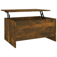 COUCHTISCH Räuchereiche 80x55,5x41,5 cm Holzwerkstoff - Braun, Holzwerkstoff (80/55.5/41.5cm) - furnicato