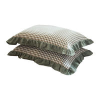 KISSENBEZÜGE – 48*74cm – Hellgrün (Paar) - Hellgrün, Textil (48/74cm)