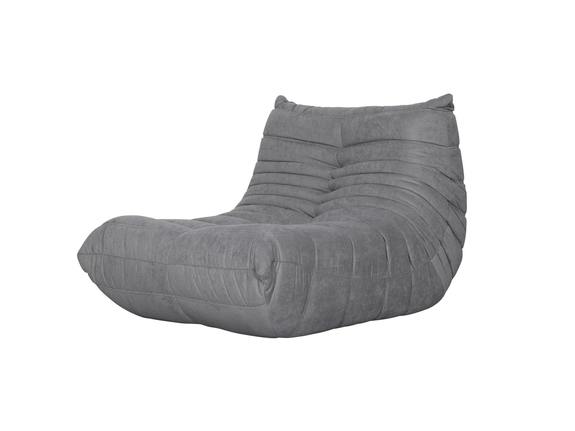 SESSEL NUA Grau 87x102x70 cm - Grau, Textil (87/70/102cm) - FURNLUX