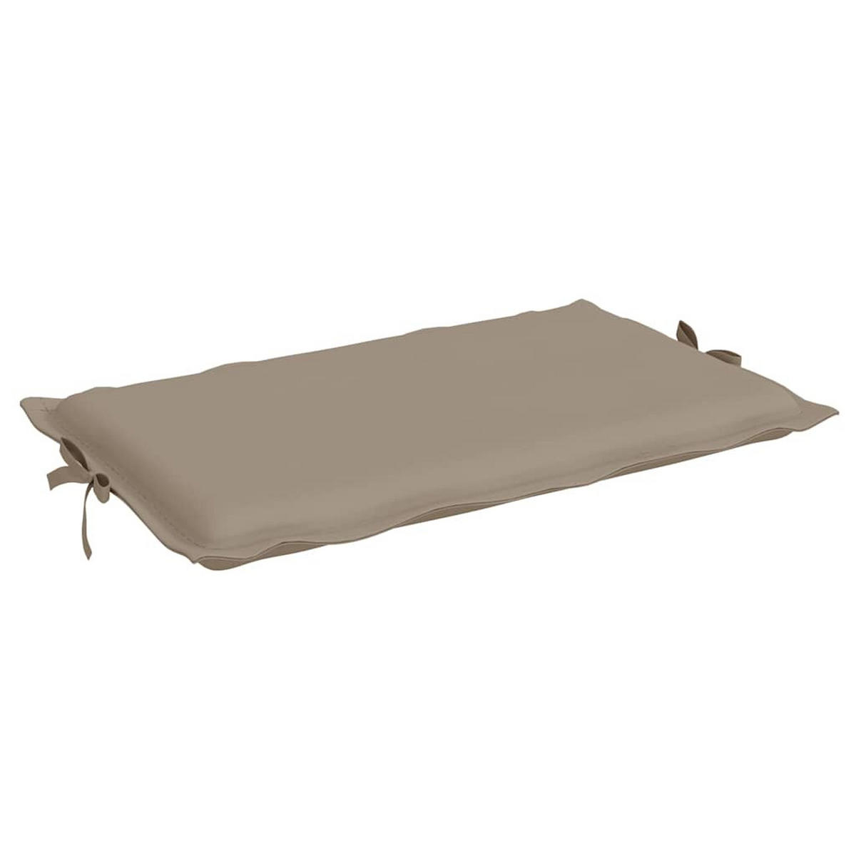 SONNENLIEGEN-AUFLAGE Taupe 186/58/4 Cm Oxford-Gewebe - Taupe, Textil (58/4/186cm) - vidaXL