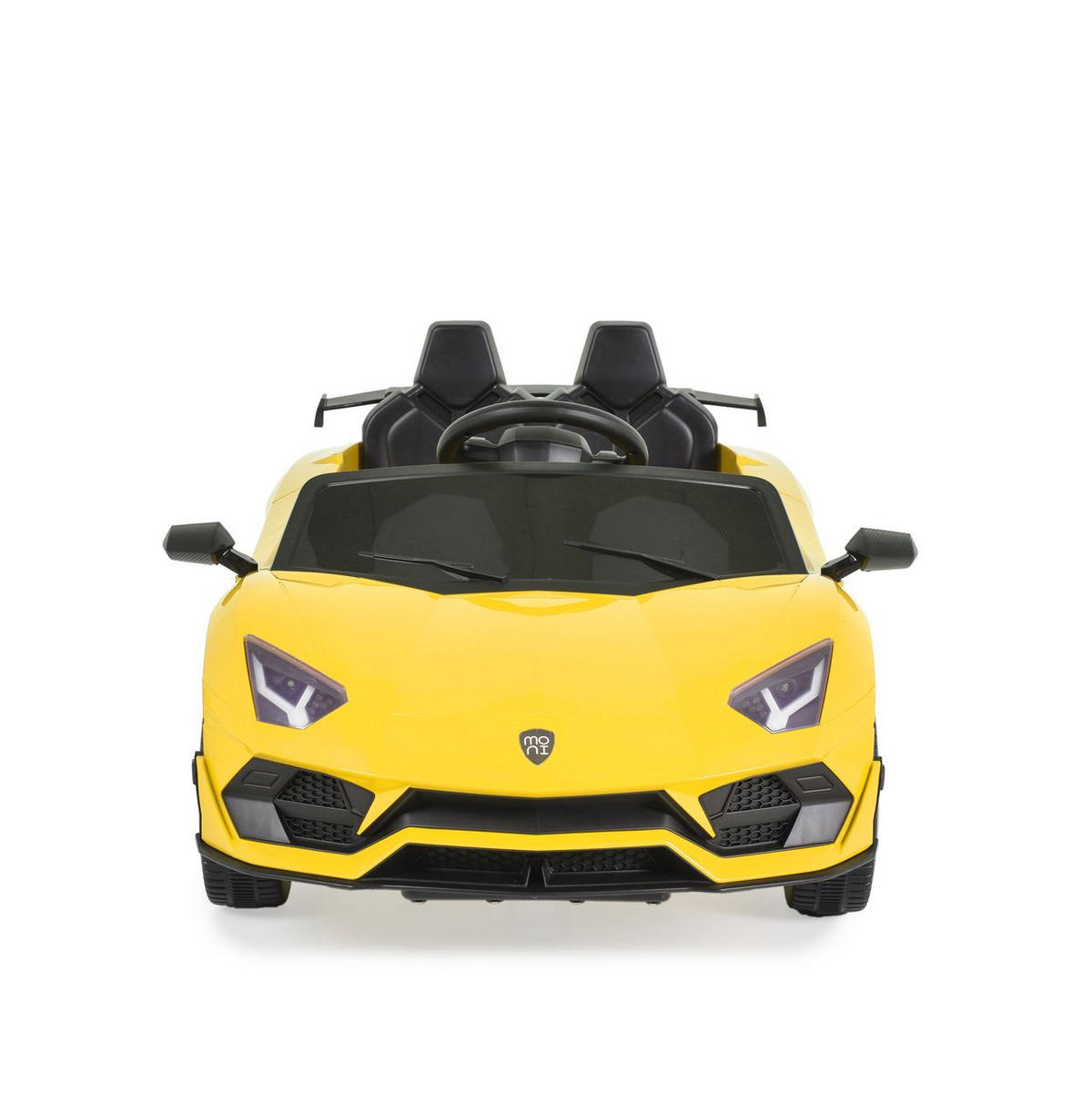 ELEKTROAUTO Chiara gelb Fernbedienung zwei Motoren Kunststoffreifen - Gelb, Kunststoff (106/56/45cm) - Moni