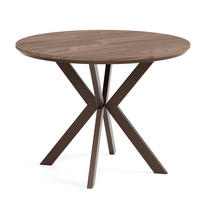TISCH Braun EWA Ausziehbar - Walnussfarben/Braun, Holzwerkstoff (90/90/76cm) - Sepro Meble