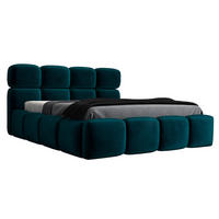 POLSTERBETT MAROKO 120x200 Grün - Grün, Textil (120/200cm) - A&J MöbelLand