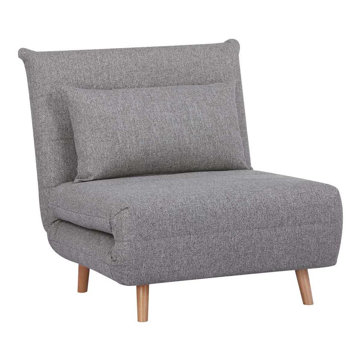SCHLAFSOFA grau - Grau, Holzwerkstoff (82/82/193cm) - ebuy24