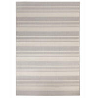 OUTDOORTEPPICH 200/290 cm Bergen Streifen - Grau, Textil (200/290cm) - Steffensmeier