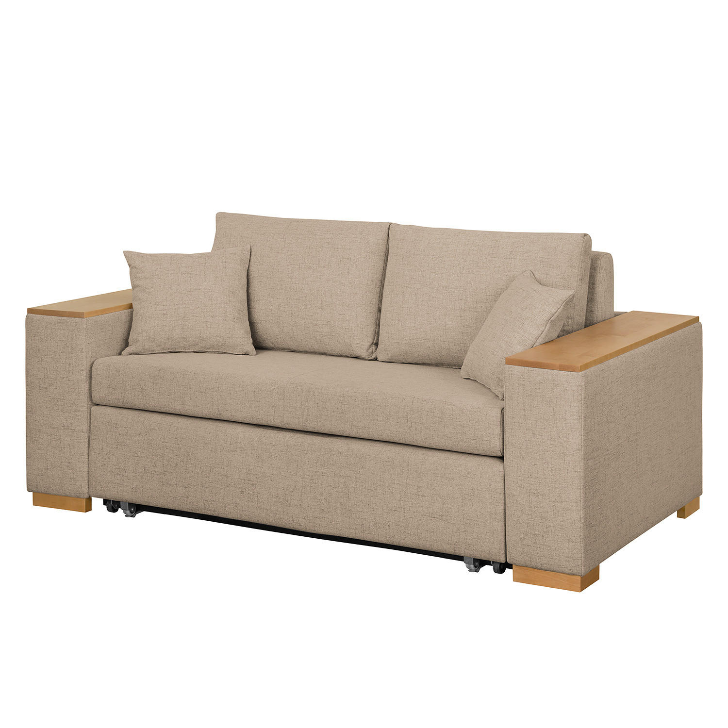 home24 SCHLAFSOFA mit XL Armlehne jetzt nur online ➤